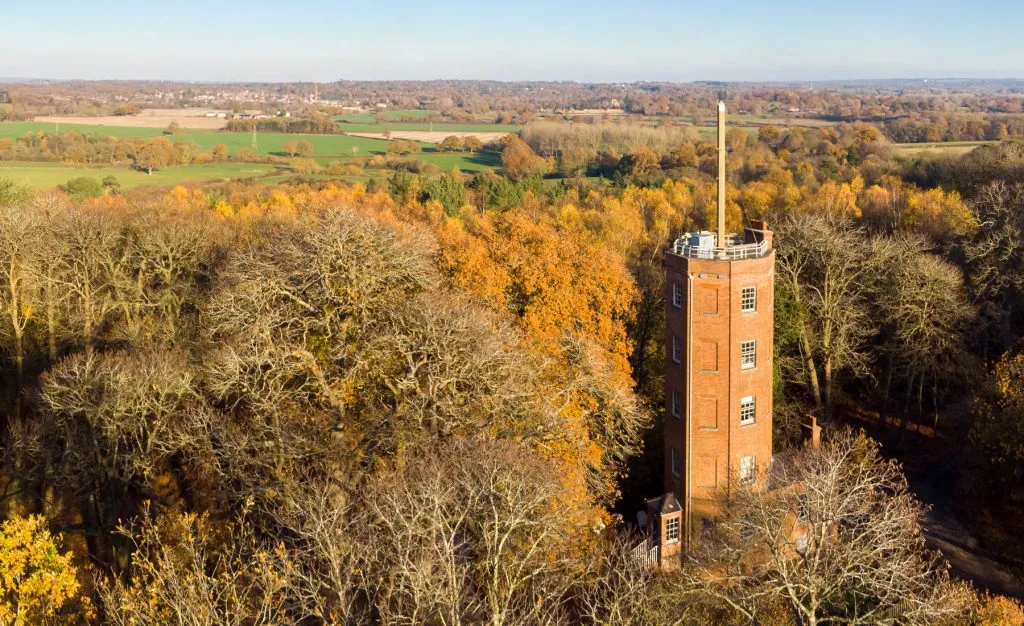 Britain’s last remaining Semaphore Tower based in Chatley Heath, Surrey. Britain’s last remaining Semaphore Tower based in Chatley Heath, Surrey.